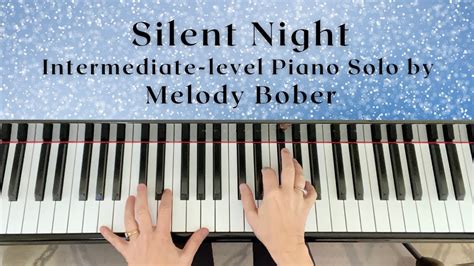 Silent Night Arr Melody Bober YouTube