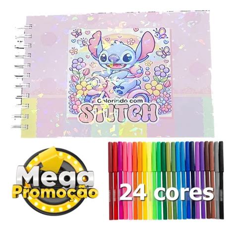 Bobbie Goods Lilo E Stitch - Kit Livro De Colorir Lilo E Stitch Tipo Bobbie Goods Comfy Capa Dura 50 ...