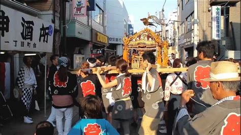 平成23年 川崎 住吉神社例大祭 木月一・三丁目町会 神輿合同渡御hd Youtube