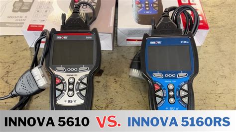 Innova 5610 Vs 5160RS Differences YouTube