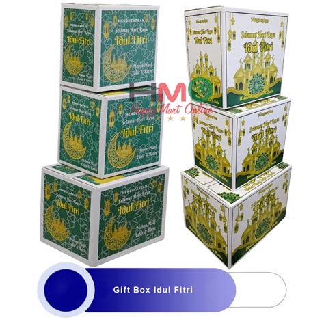 Jual Kardus Parcel Lebaran Kardus Lebaran Idul Fitri Gift Box Lebaran