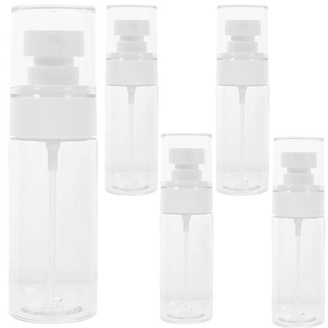 5pcs Fine Mist Travel Spray Bottles Travel Spray Bottle Fine Mist Spray Bottles Empty Plastic