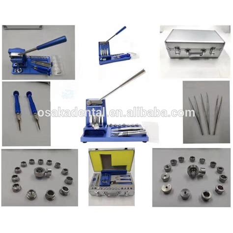 A Dental Handpiece Repair Kit for Cartridge and Air Rotor Repair Tools