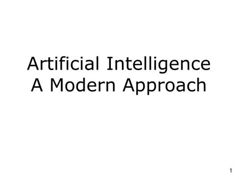 Ppt Artificial Intelligence A Modern Approach Powerpoint Presentation Id 3196860