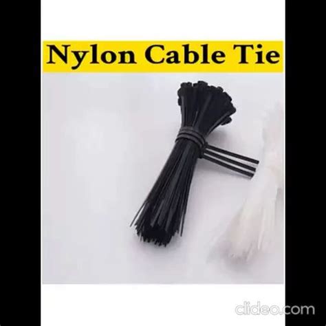 100pcs Multipurpose Nylon Cable Ties Self Locking Zip Tie Strap Cable