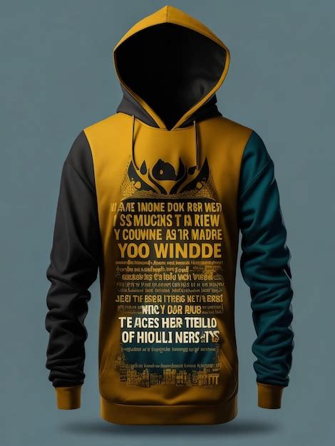 Premium AI Image | A hoodie design for print on demand