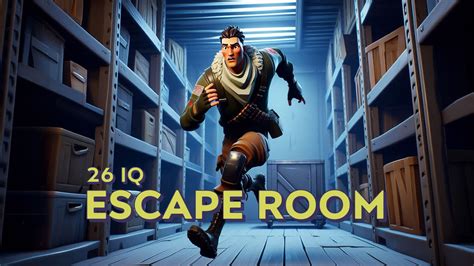 Iq Escape Room By Shaggypotato Fortnite Creative