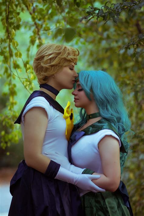 [self] Sailor Uranus and Sailor Neptune Cosplay from Sailor Moon by ...