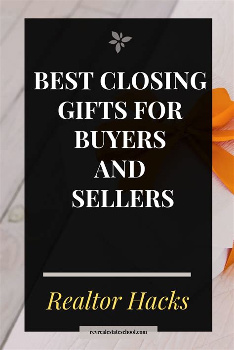 Best Closing Gifts for Buyers and Sellers