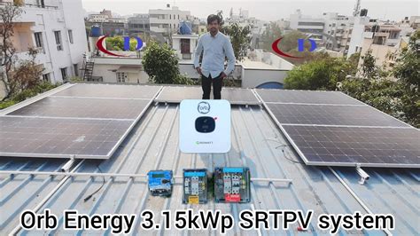 Orb Energy Kwp Grid Tied Solar Roof Top Pv System With Central