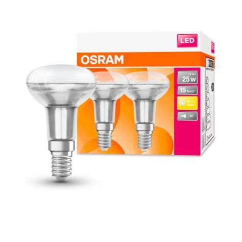 2er Pack Osram 4058075096820 LED Spot STAR R50 36 1 5W Warmweiss E14