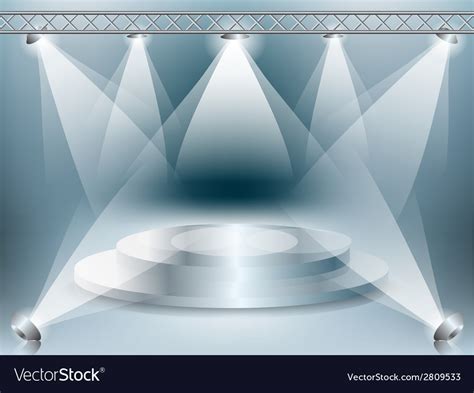 Stage background Royalty Free Vector Image - VectorStock