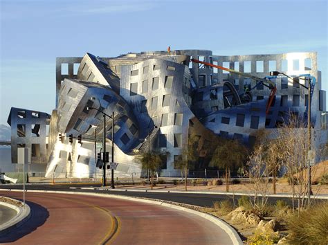 Frank Gehry Works His Magic In Vegas Frank Gehry Gehry Unique Buildings