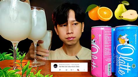 Mukbang Asmr Minuman Segar Dingin Olatte Asmr Minuman Segar Dingin