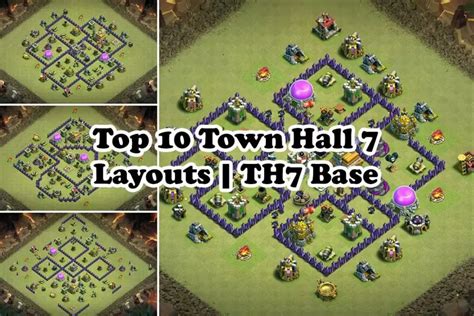 Top 10 Town Hall 7 Layouts Th7 Bases For Clash Of Clans 2024