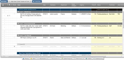 Smartsheet Crm Template