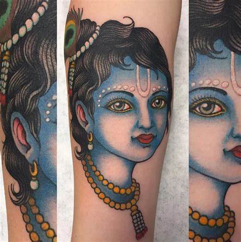 Lord Shri Krishna Tattoo Designs And Meanings