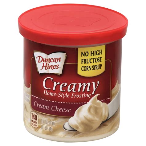 Duncan Hines Cream Cheese Frosting 16 Oz Starfish Market