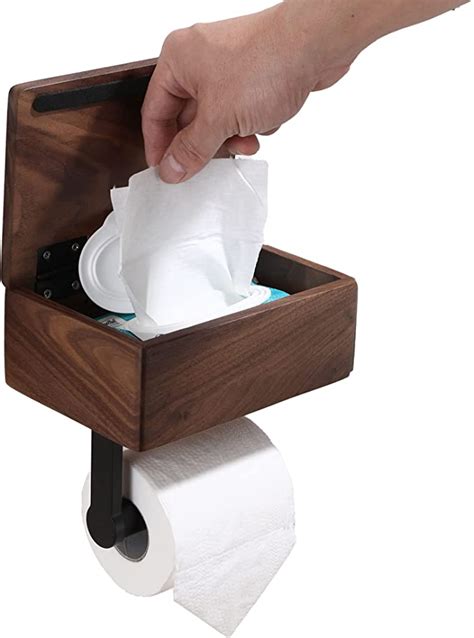 Amazon Day Moon Designs Toilet Paper Holder With Shelf And Storage