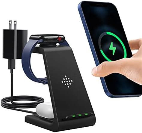 MoKo Wireless Charger 3 In 1 Induktive Ladestation 10W Qi IPhone