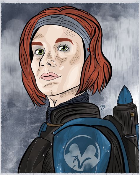 Artstation Bo Katan Portrait