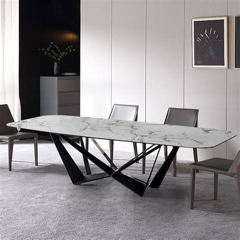 Extendable Marble Top Dining Table At Robbie Newman Blog