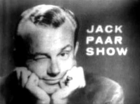 Anyone remember Jack Paar? This is probably why he has been forgotten ...