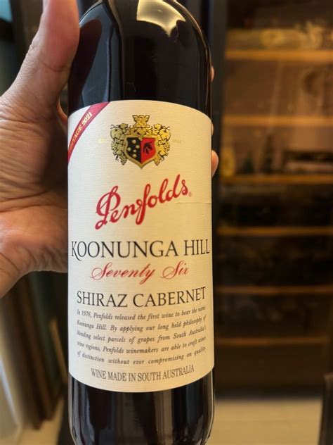 2021 Penfolds Shiraz Cabernet Koonunga Hill Seventy Six Australia