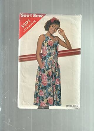 Butterick Pattern 5391 Size B 12 14 16 See Sew Butterick Amazon