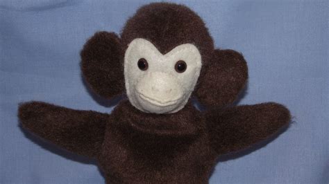 Monkey TOY Hand Puppet Toy for Children or Adults to Play With - Etsy