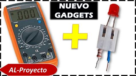 Como Probar Un Led Con Tu MultÍmetro Con Este Gadget🚨 Mejora Tu