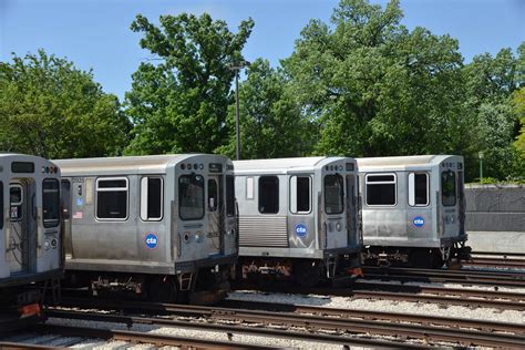 Chicago Cta Linden Yard Cta Series And Serie Flickr