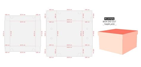 Premium Vector Packaging Four Corner Box
