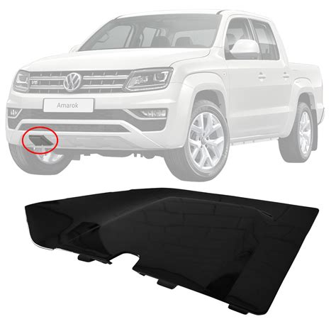 Tampa Reboque Para Choque Amarok A Preto Mystic Ferkautoparts