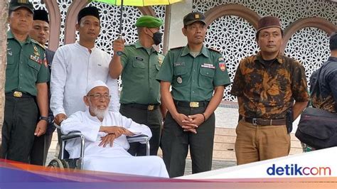 abu bakar baasyir dirawat  rs hingga jalani uji lab bagaimana hasilnya