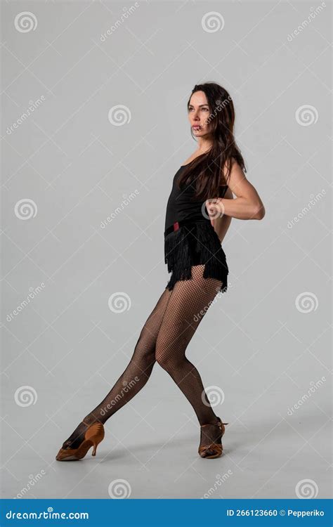 Passionate Latina Dancer In The Studio Stock Photo Image Of Elegant Person