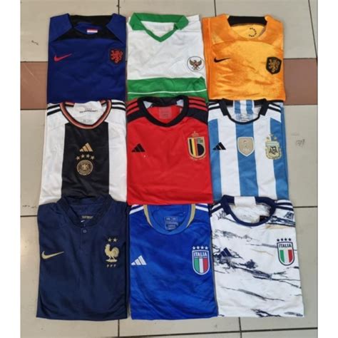 Jual Obral Jersey Bola Negara Xl Grade Ori Import Shopee Indonesia