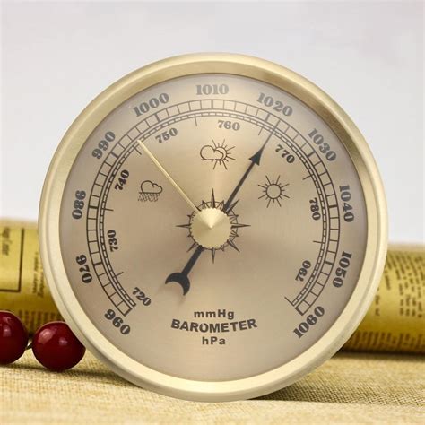 Buy Wall Mounted Household Barometers Thermometer Hygrometer High