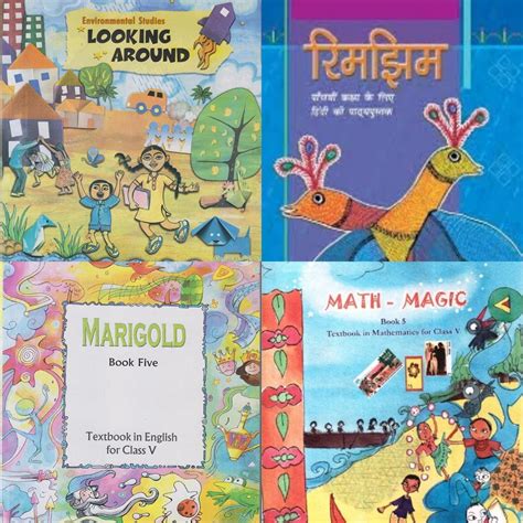 Ncert Books Set Class 5 Set Of 4 Books English Medium 2024