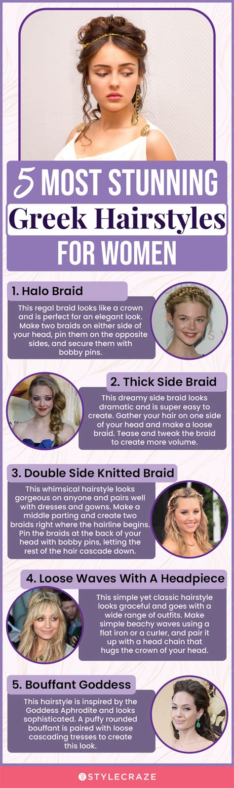 Greek Braid Hairstyles Tutorial