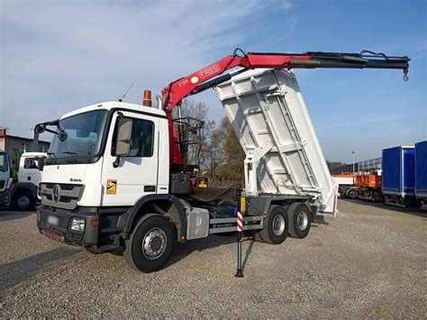 Mercedes Benz Actros X Hds Uraw D Wig Fassi Wywrotka Hydroburta