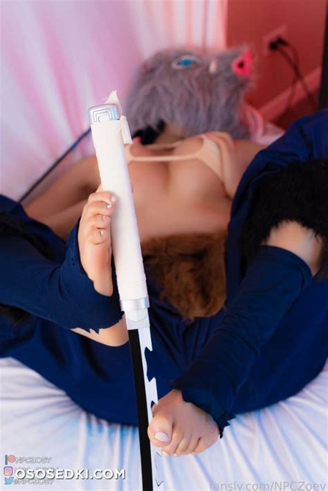 Inosuke Hashibira Demon Slayer NPCZoey Naked Cosplay Asian 19