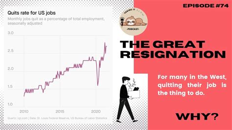 The Great Resignation 2021 Explained Taking It Slow Podcast Youtube