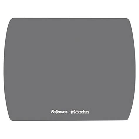 Fellowes 5908201 Graphite Ultra Thin Mouse Pad With Microban Protection