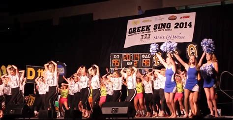 University Of Kentucky Greek Sing 2014 Kappa Alpha Theta Youtube