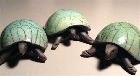 Tortues Raku Par Florence Mahieu C Ramique Keramiek Idee N Japanse