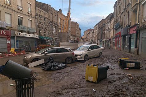 Intemp Ries Dans La Loire Le Centre Ville De Rive De Gier Se