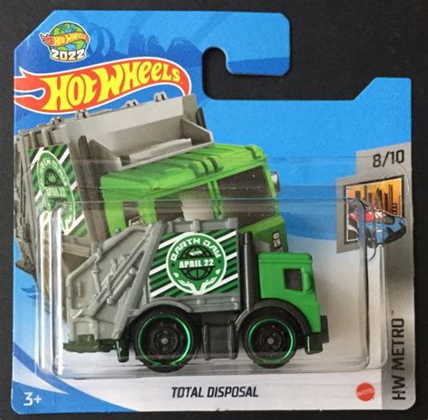 Hot Wheels Total Disposal Zeleni