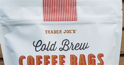 What S Good At Trader Joe S Trader Joe S Cold Brew Coffee Bags