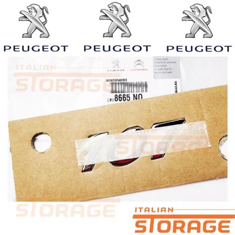 Peugeot Logo Autocollant Crit Embl Me Orrnement Neuf Original